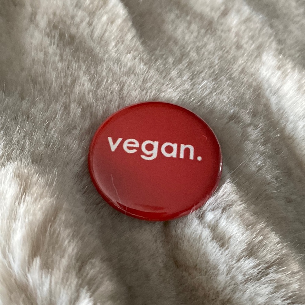 FREE ADD ON - vegan button